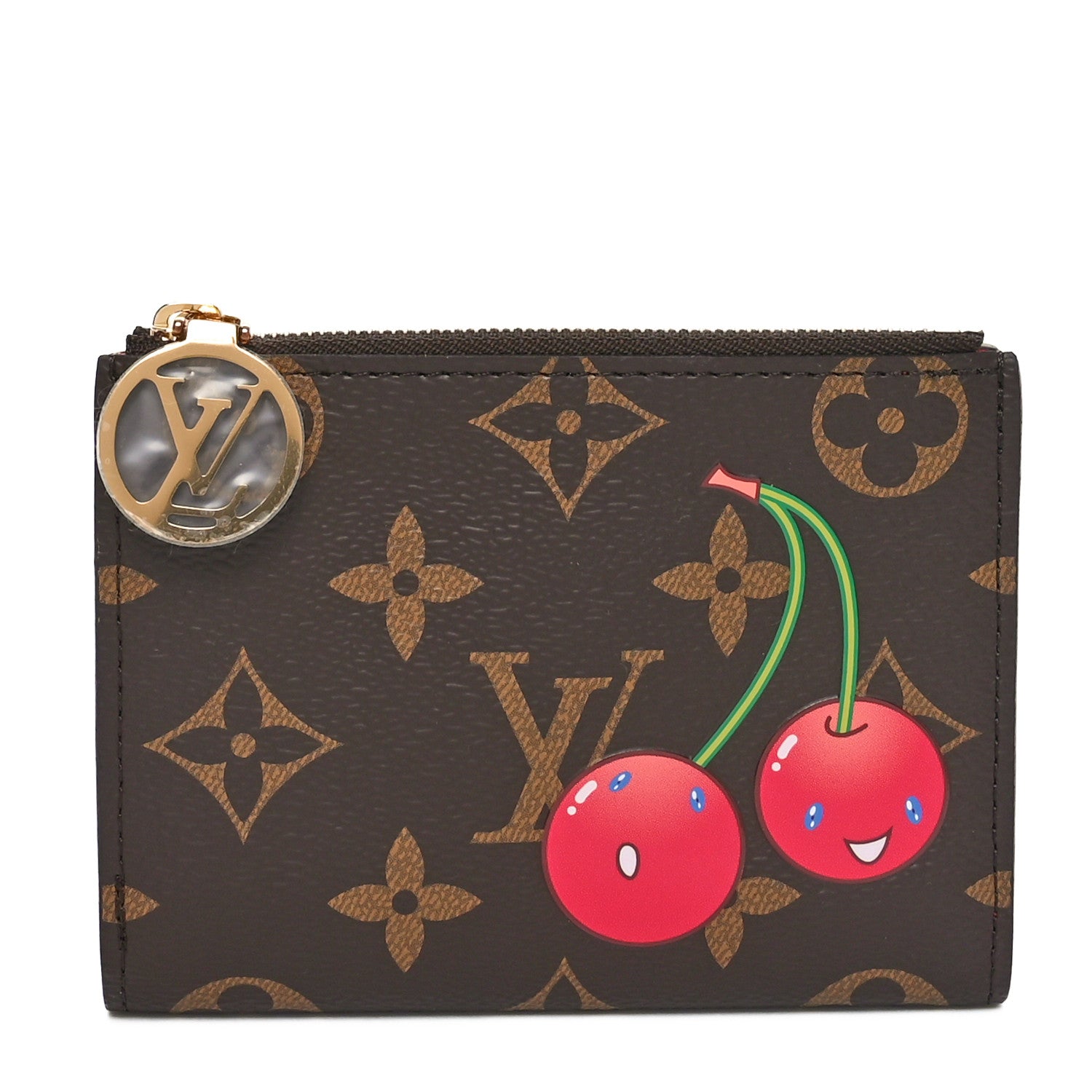 Louis Vuitton LV X TM Monogram Cerises Lisa Wallet 1 of 7