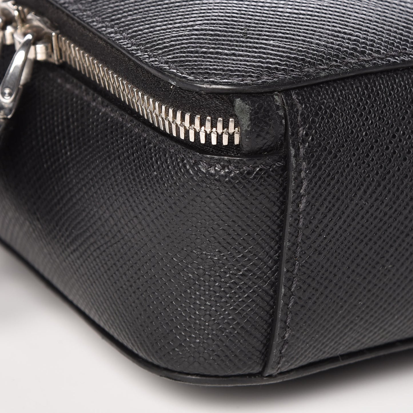 Saffiano Cuir Briefcase Black