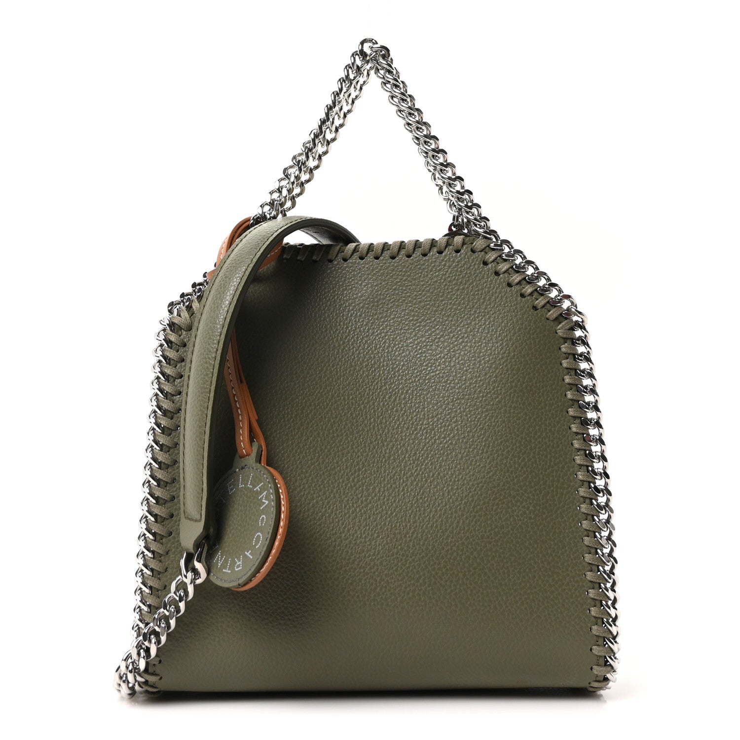 Stella McCartney Eco Alter Mat Tiny Falabella Tote Mud 1 of 9