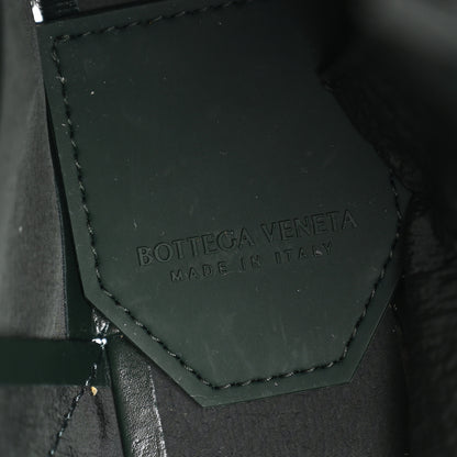 Bottega Veneta Paper Calfskin Maxi Intreccio Cassette Crossbody Bag Inkwell 6 of 9