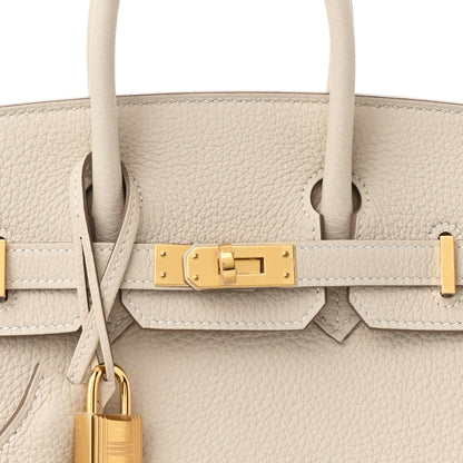 Hermes Togo Birkin 25 Craie 8 of 11