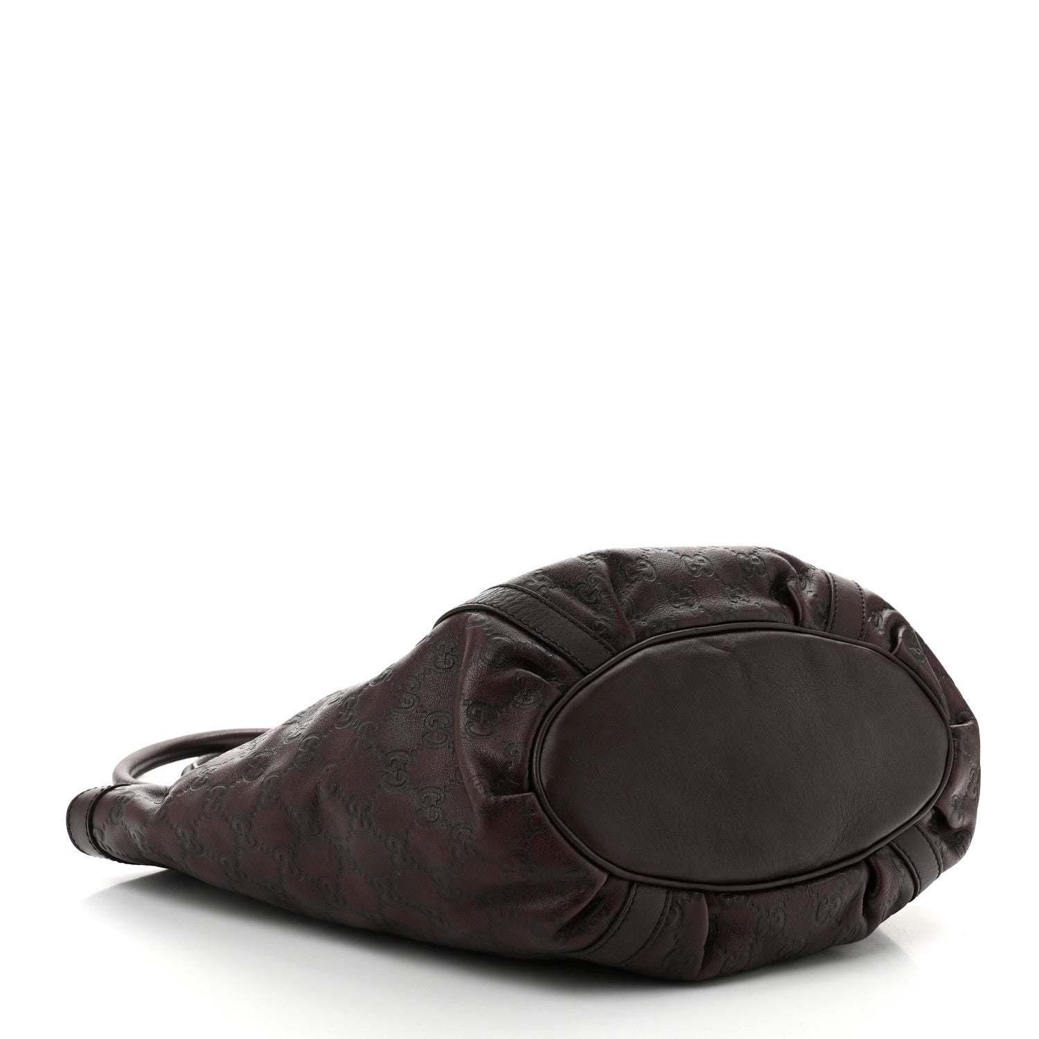Gucci Guccissima Medium D Gold Tote  Dark Brown 4 of 10
