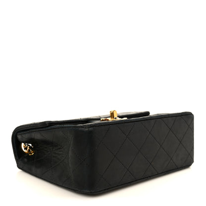 Chanel Lambskin Quilted Mini Square Flap Bag Black 4 of 12