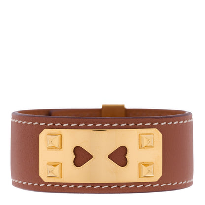 Hermes Swift Collier de Chien CDC 24 T2 Bracelet Gold 2 of 5