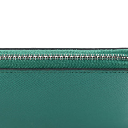 Hermes Epsom Silk'In Wallet Vert Vertigo 11 of 13