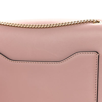 Valentino Garavani Vitello Medium Rockstud Demilune Shoulder Bag Lipstick 17 of 18