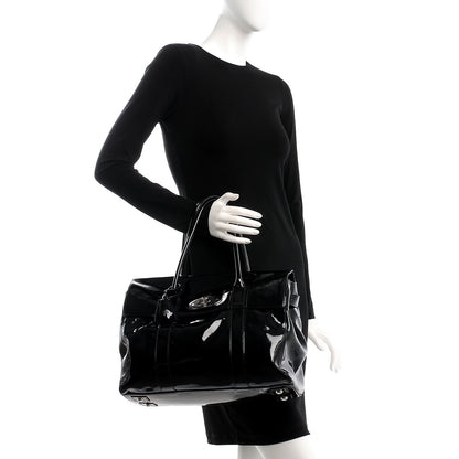Mulberry Patent Bayswater Black 2 of 7