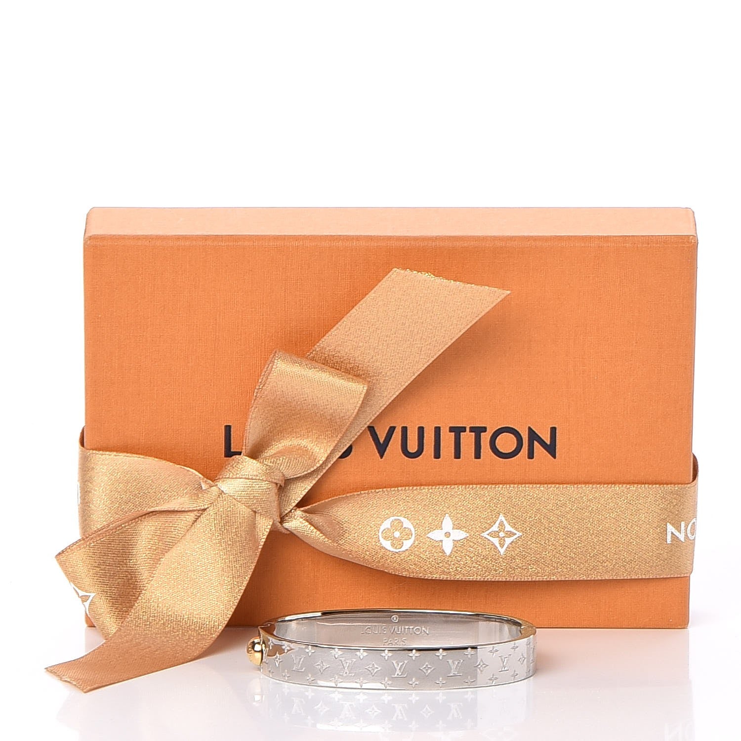 Louis Vuitton Palladium Monogram Nanogram Cuff S 7 of 7