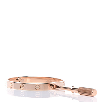 Cartier 18K Pink Gold LOVE Bracelet 16 4 of 8