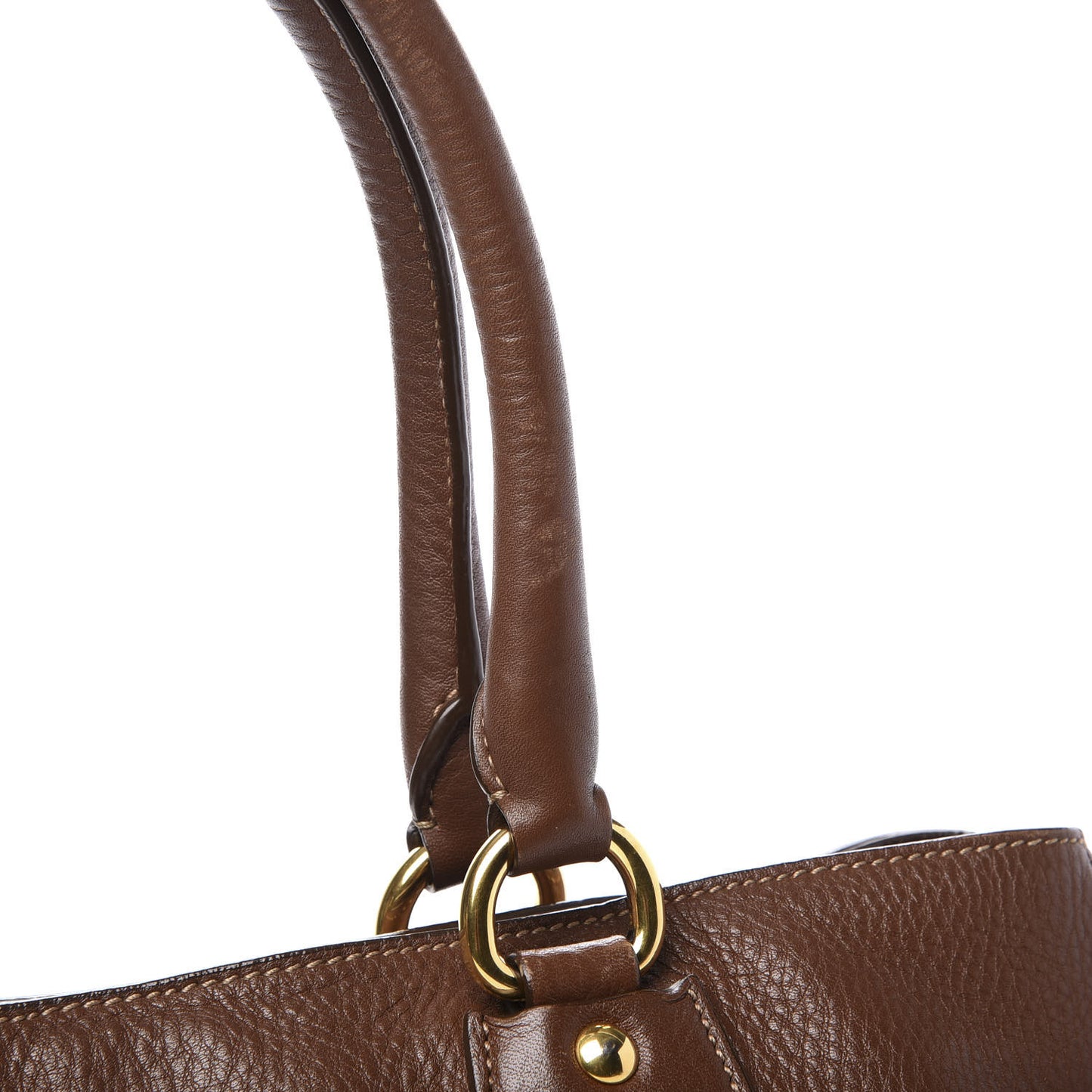 Vitello Daino Tote Palissandro