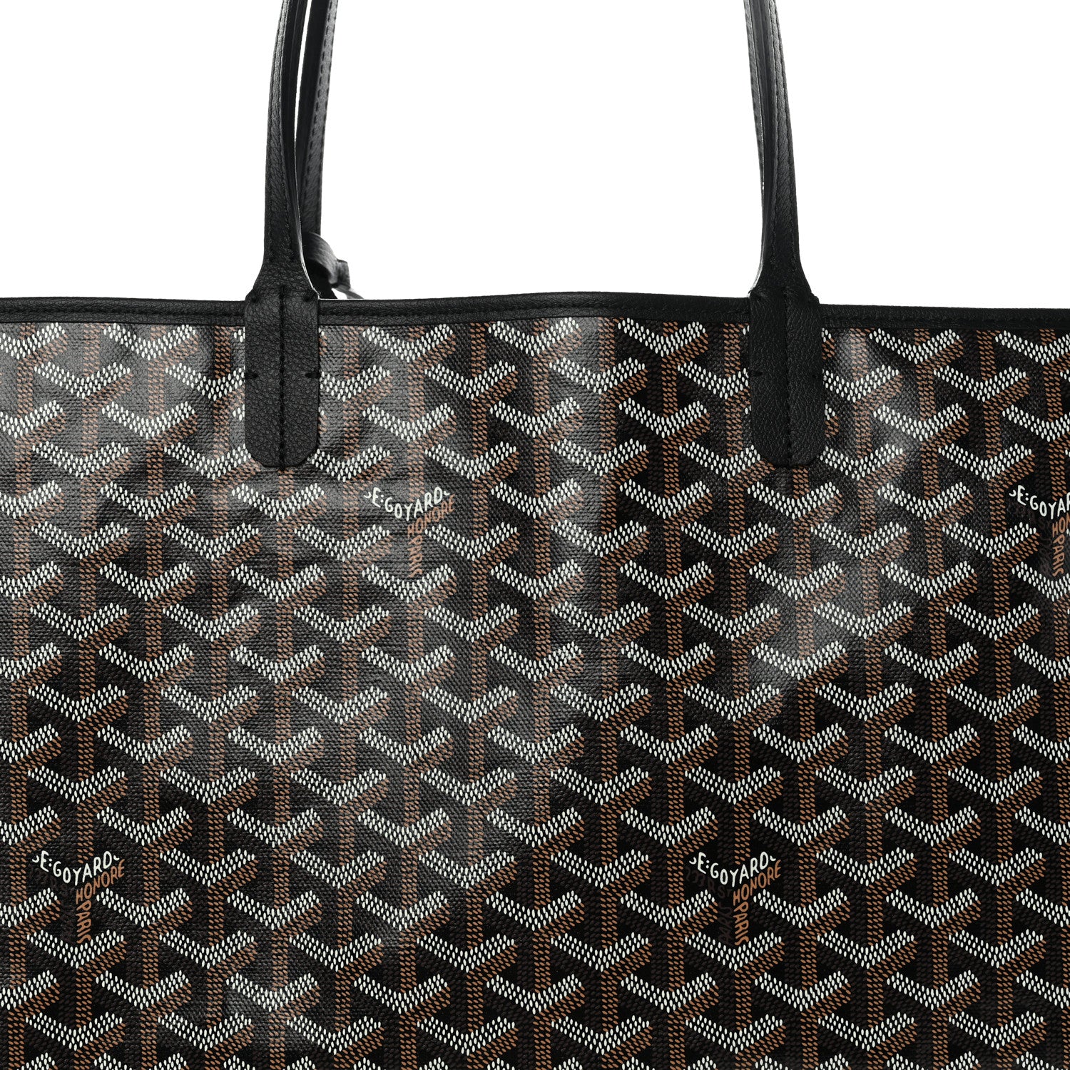 Goyard Goyardine Saint Louis PM Black 7 of 11