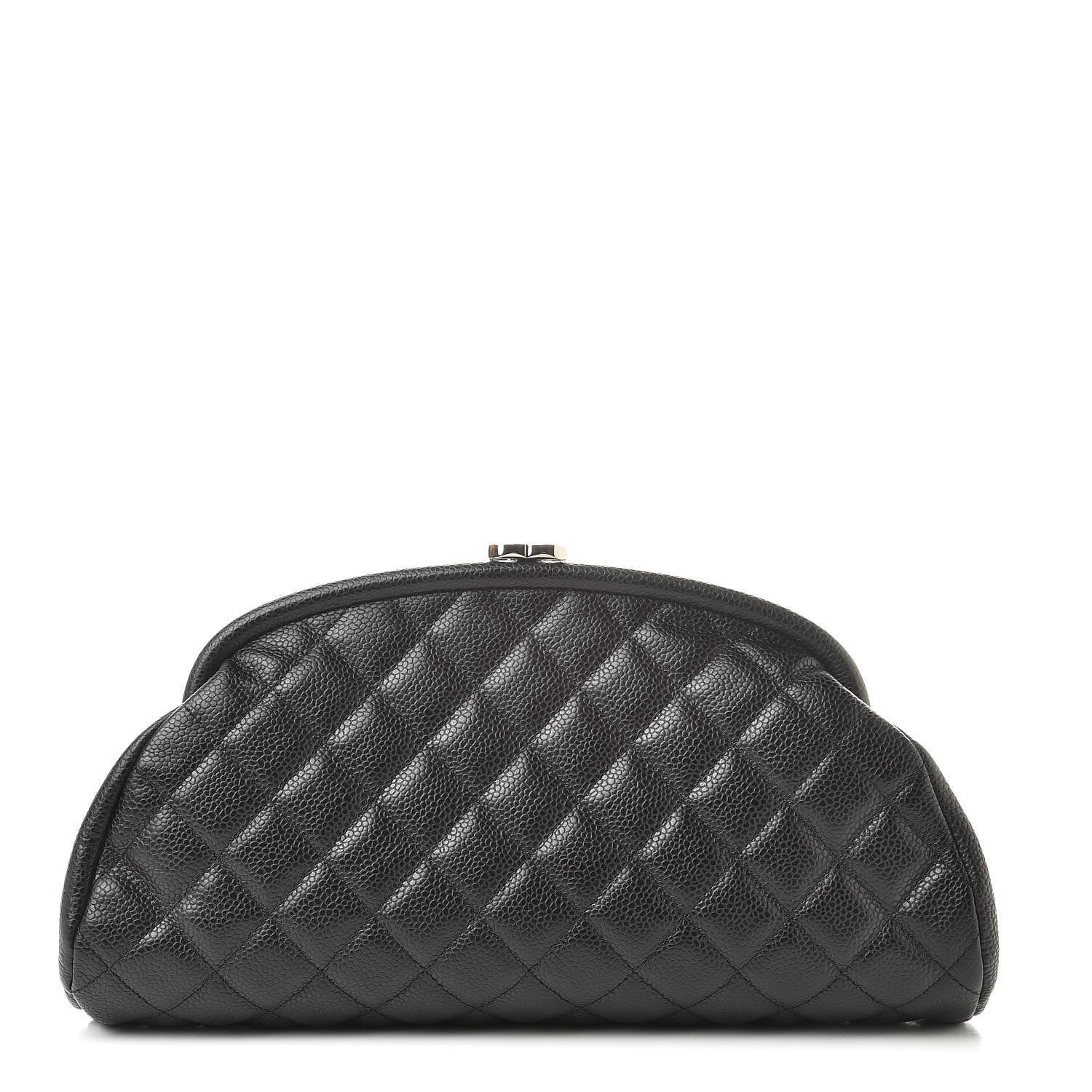 Chanel Caviar Quilted Timeless Clutch Black 1 of 8