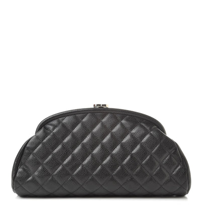 Chanel Caviar Quilted Timeless Clutch Black 1 of 8