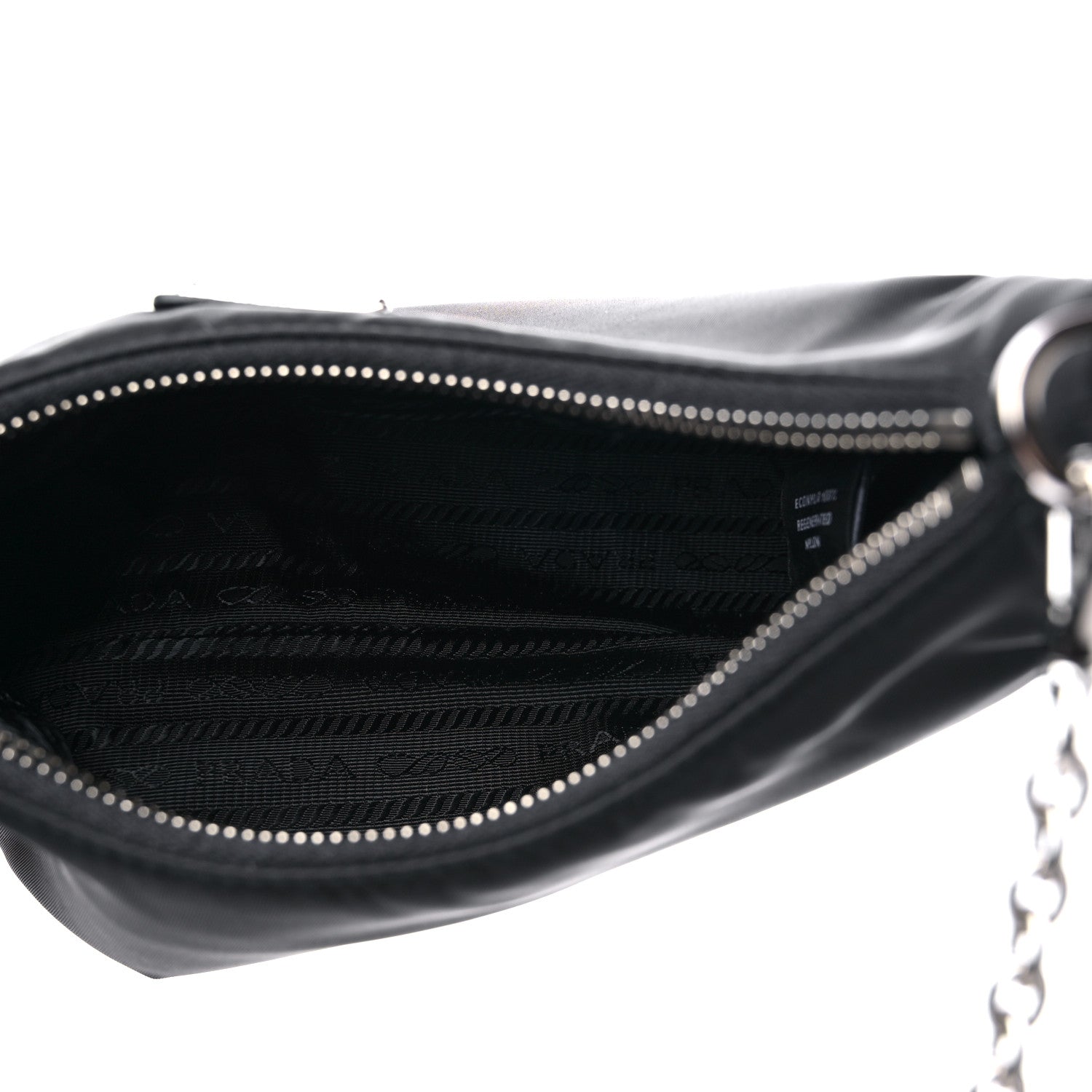 Prada Nylon Re-Edition 2005 Shoulder Bag Black 5 of 9