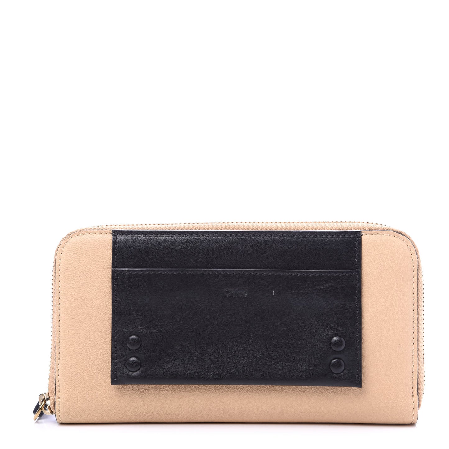 Calfskin Alice Wallet Anemone Pink Black