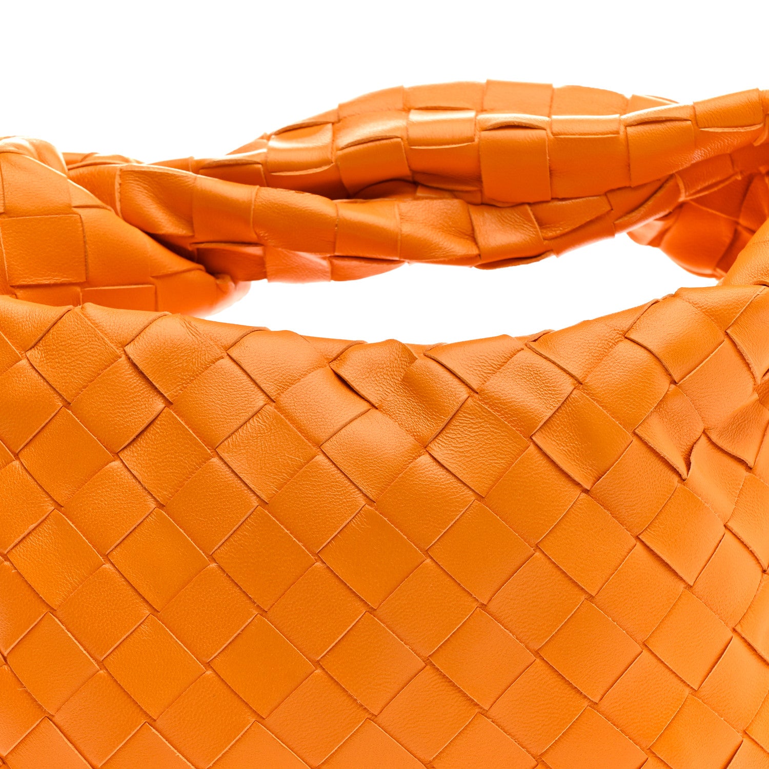 Bottega Veneta Nappa Intrecciato Mini Jodie Tangerine 9 of 11