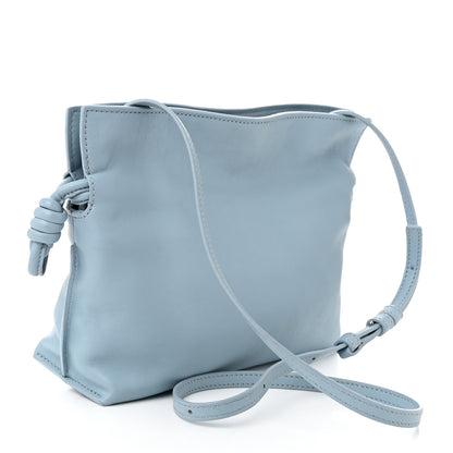 Loewe Nappa Mini Flamenco Knot Bag Dusty Blue 3 of 9