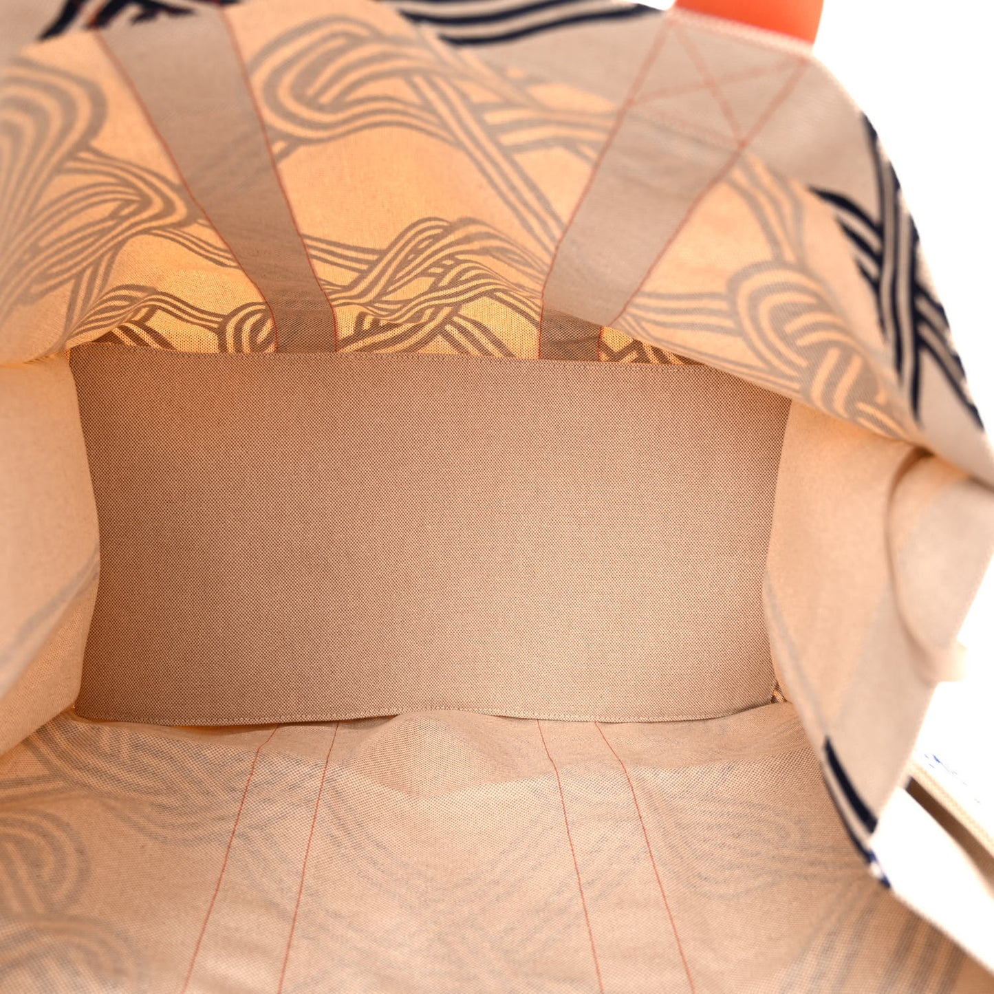 Cotton Canvas Noeuds Marins Beach Bag