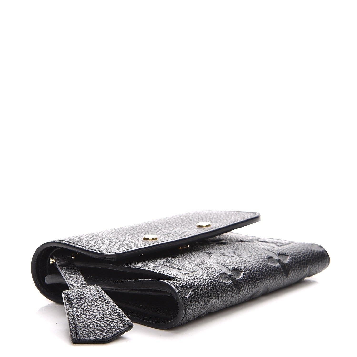 Louis Vuitton Empreinte Pont-Neuf Compact Wallet Black 4 of 7
