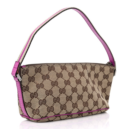 Gucci Monogram Boat Pochette Purple 3 of 14