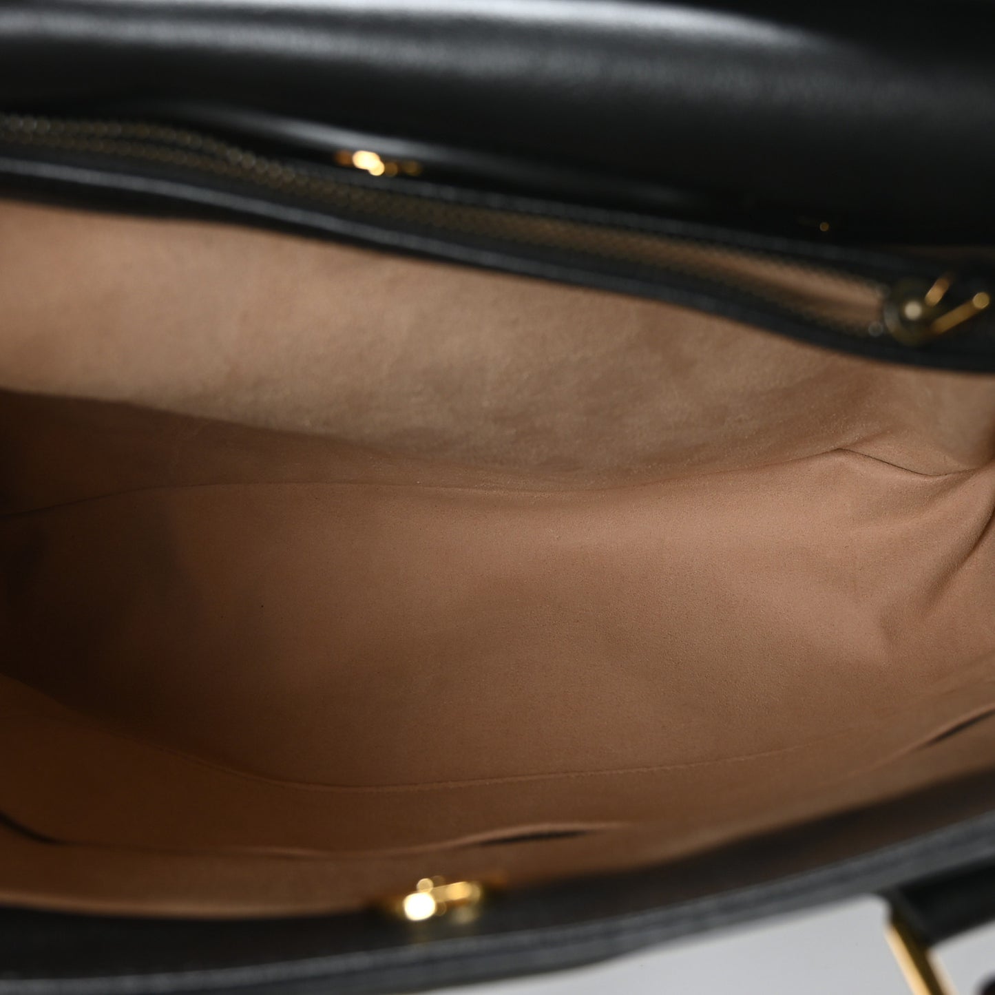 Calfskin Medium Diana Tote Bag Black Yellow Fluo