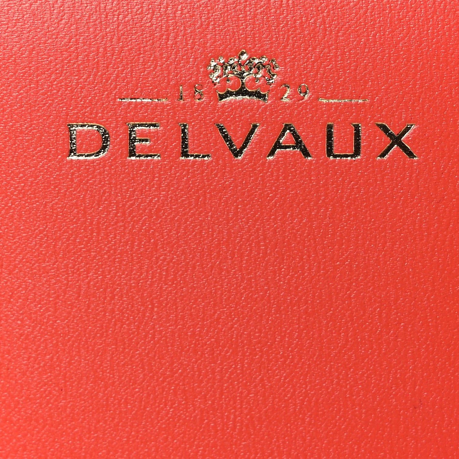 Delvaux Box Calfskin Mini Brillant Satchel Coral 6 of 12