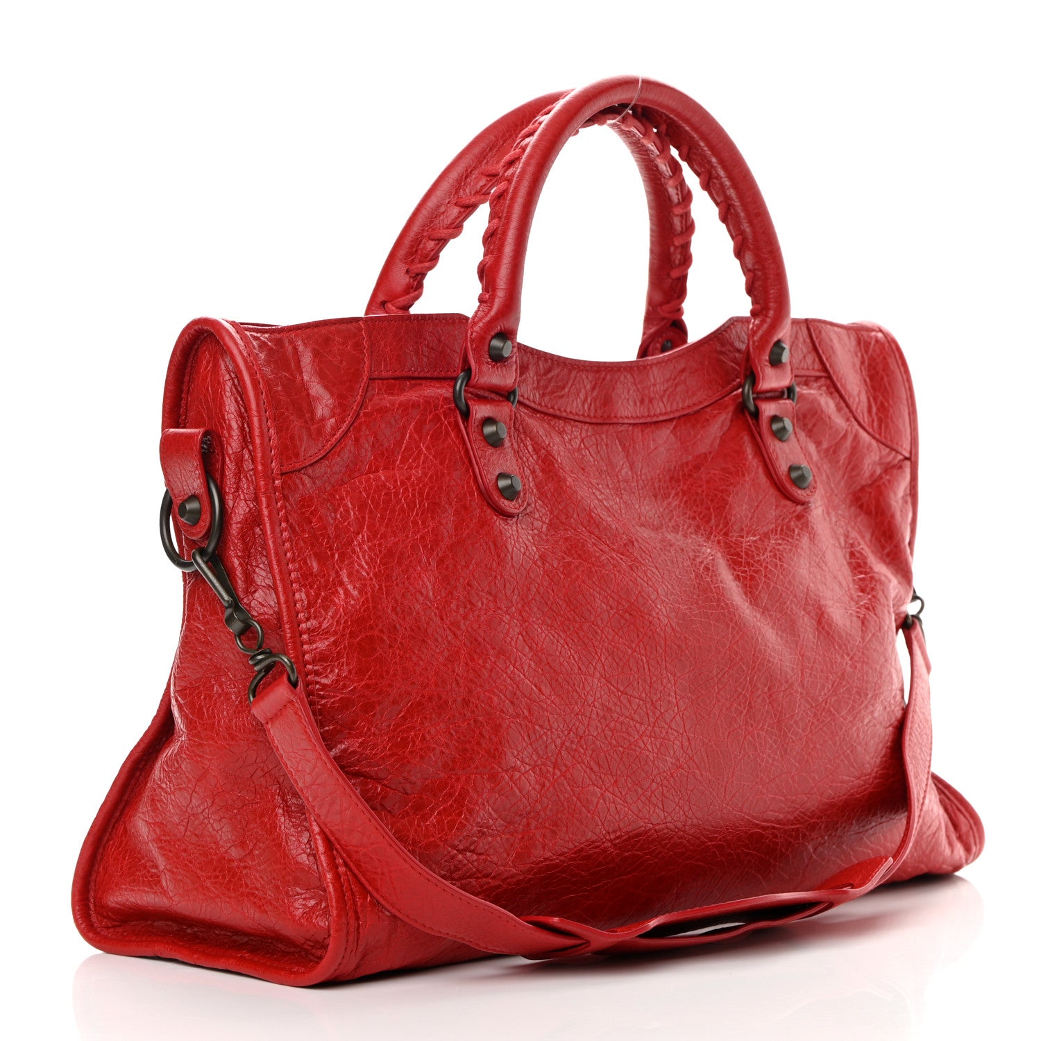 Balenciaga Agneau Classic Hardware City Rouge Lipstick 3 of 12
