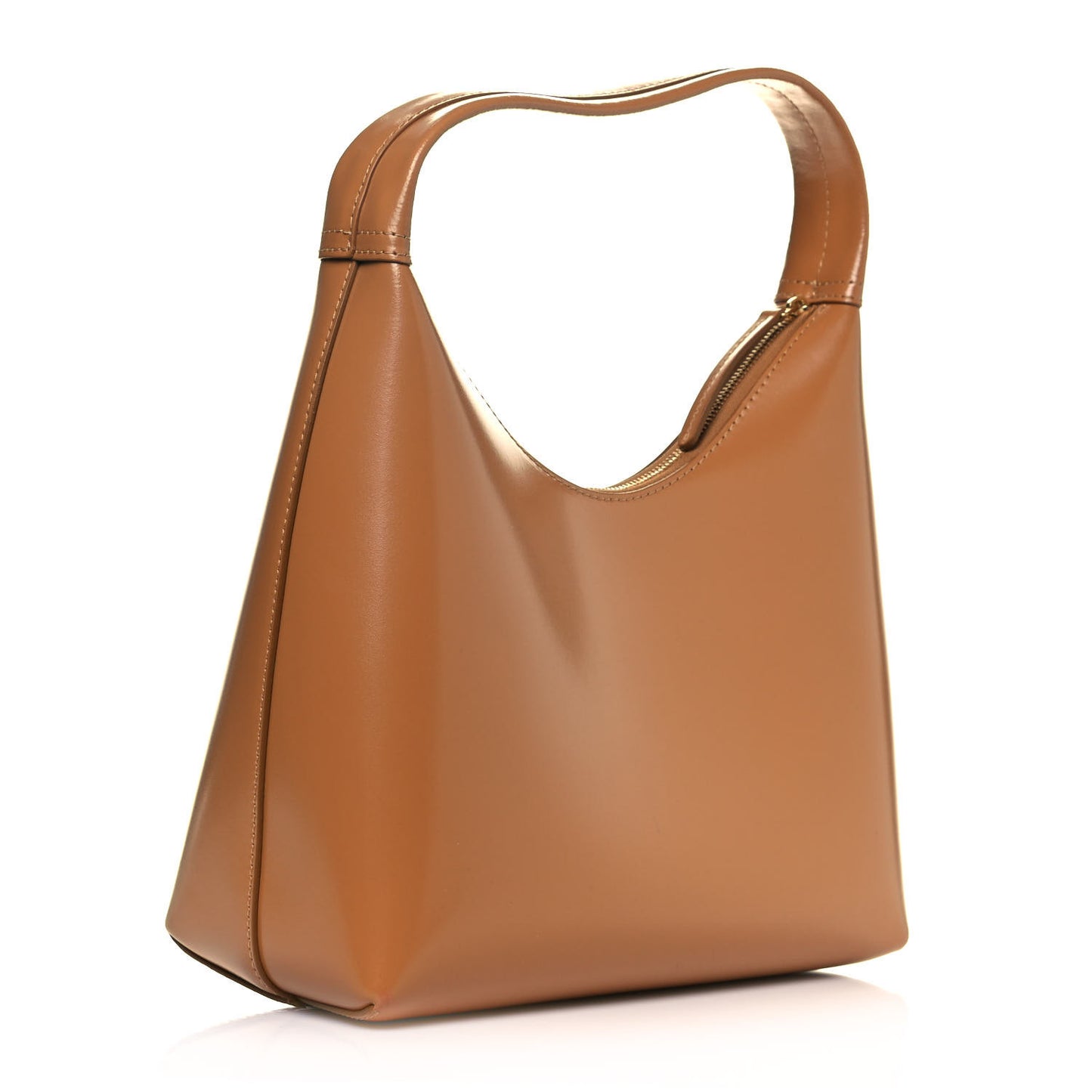 Polished Calfskin Mini Candy Bag Caramel