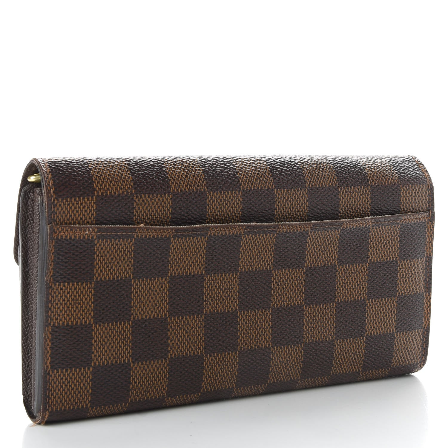 Louis Vuitton Damier Ebene Sarah Wallet NM 3 of 7