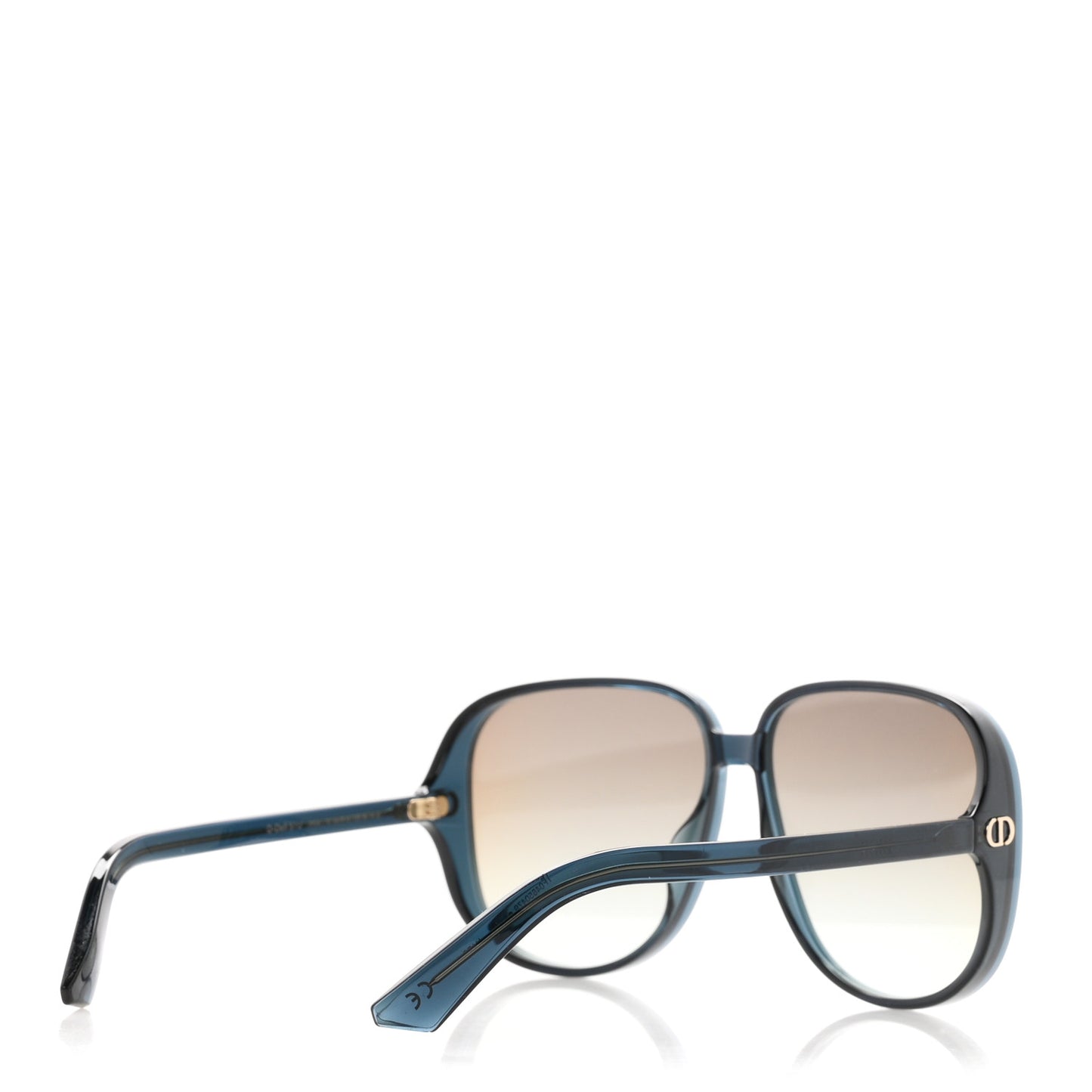 Transparent Acetate D-Doll Sunglasses Blue