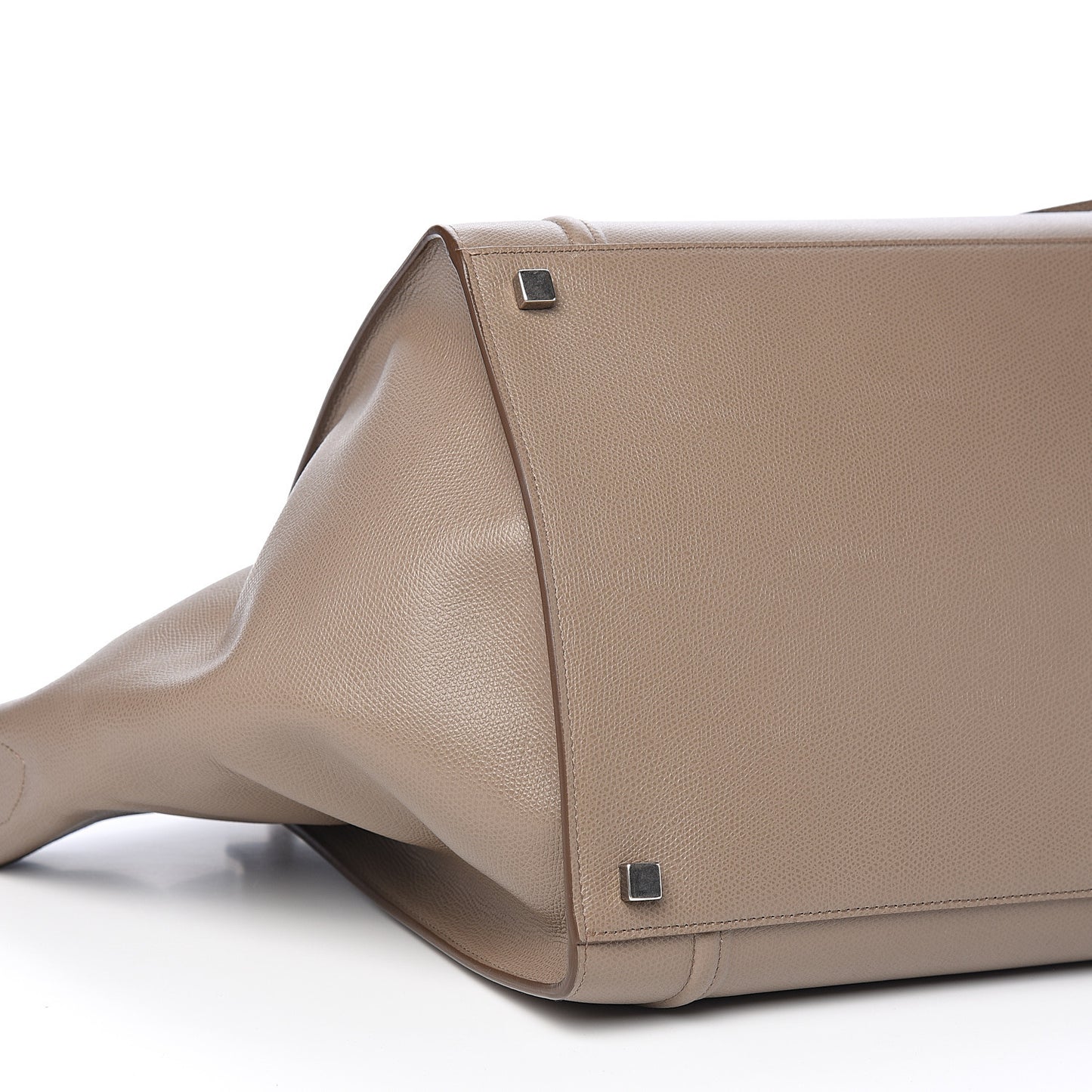 Baby Grained Calfskin Medium Phantom Luggage Taupe