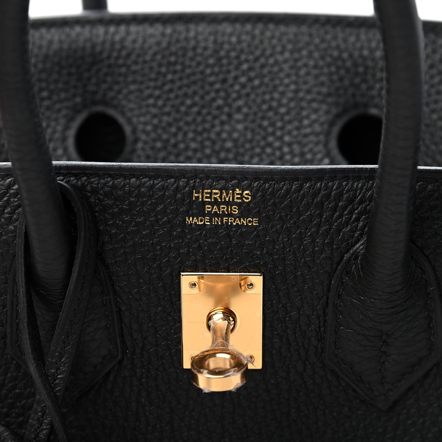 Togo Birkin 25 Black