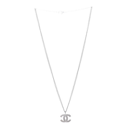 Chanel CC Necklace Silver 3 of 4