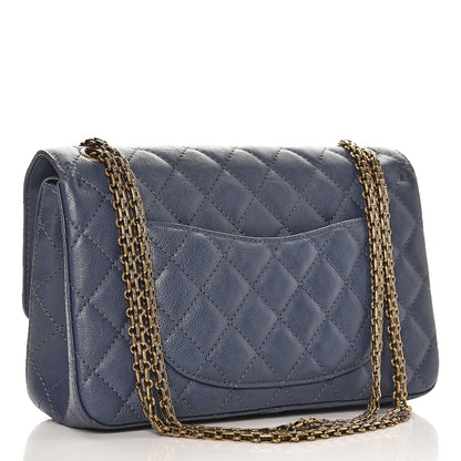 Chanel Calfskin Quilted 2.55 Reissue 226 Flap Blue 4 of 8