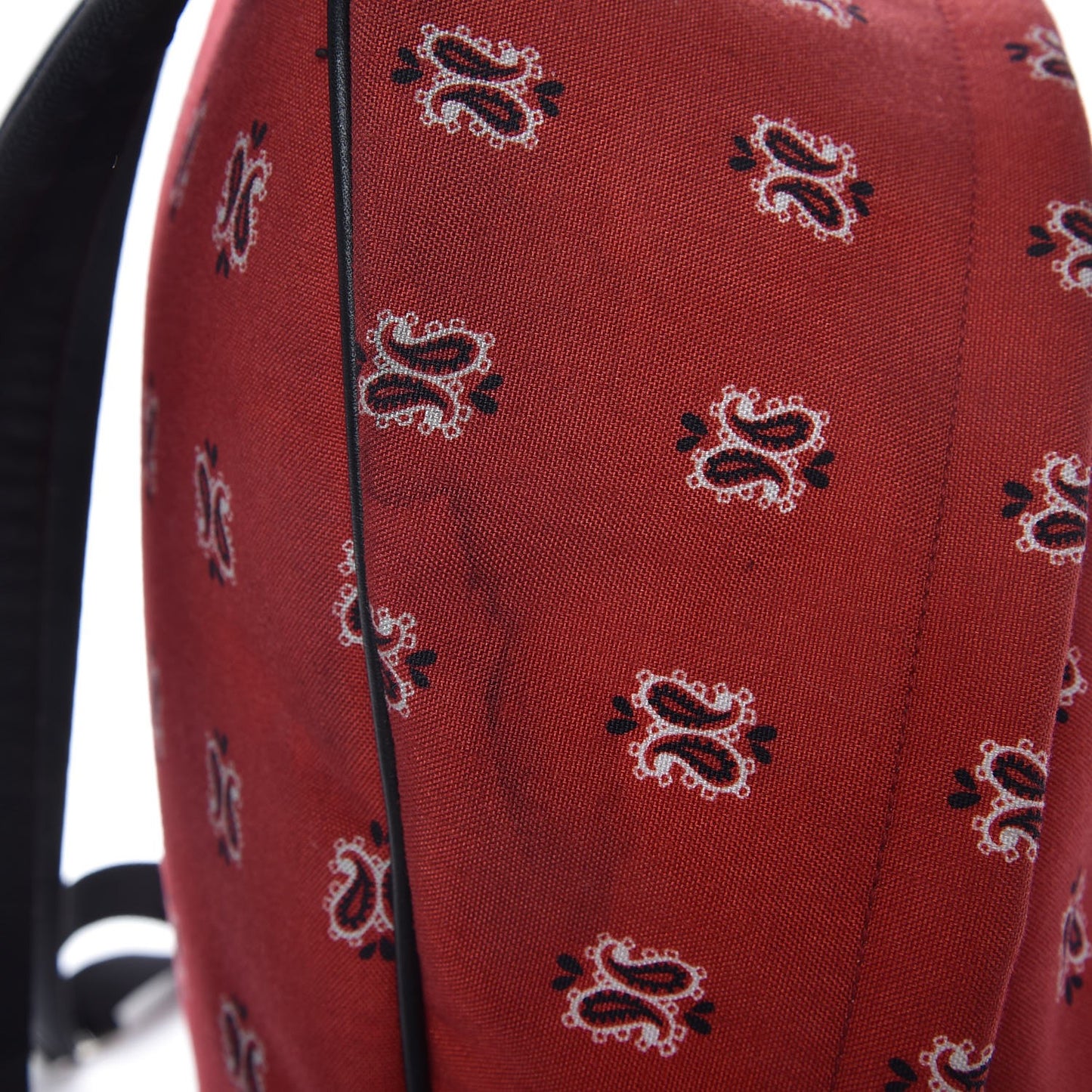 Canvas Bandana Print Hunting Backpack Red