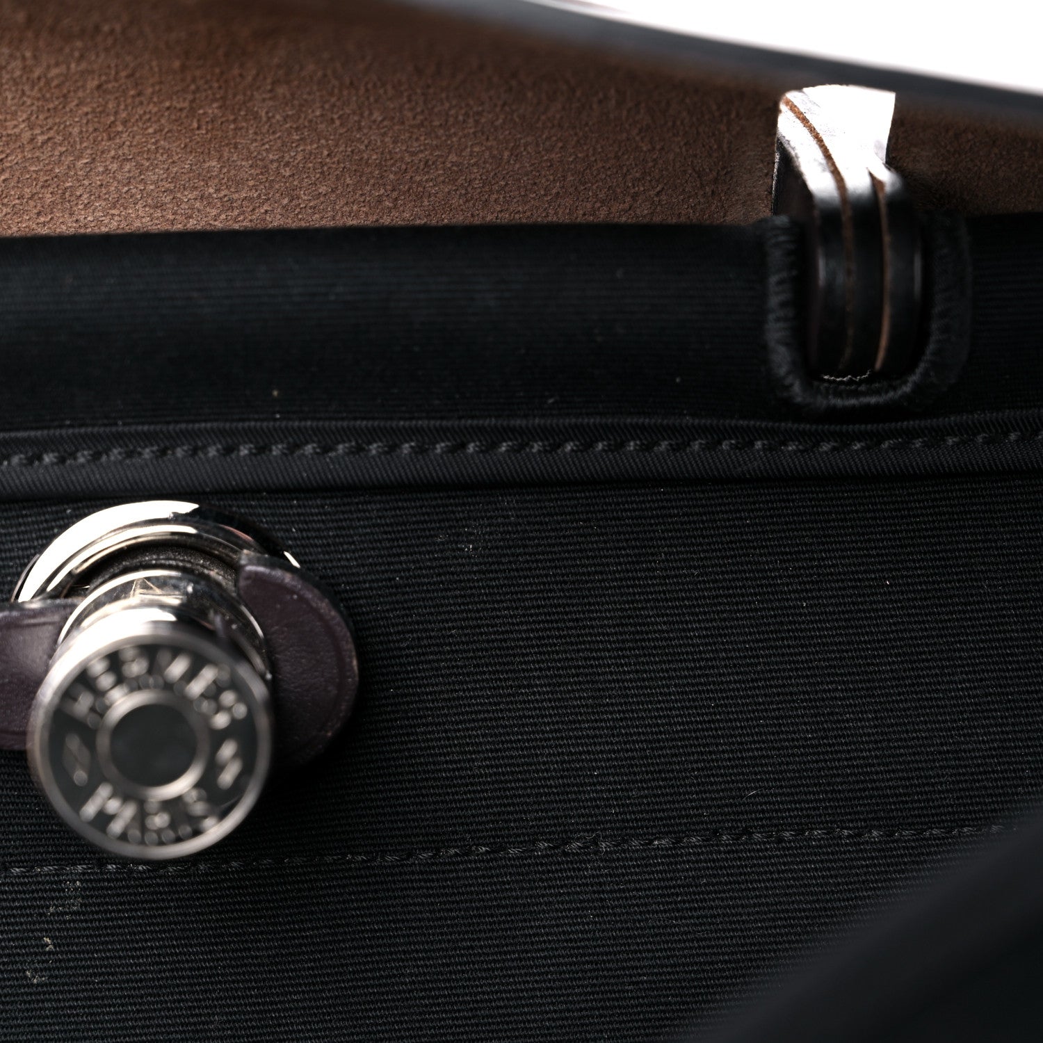 Hermes Toile Vache Hunter Herbag Zip PM 31 Black Ebene 13 of 25