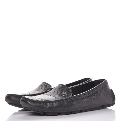 Gucci Cellarius Soft Interlocking G Driver Loafers 38.5 Black 3 of 13