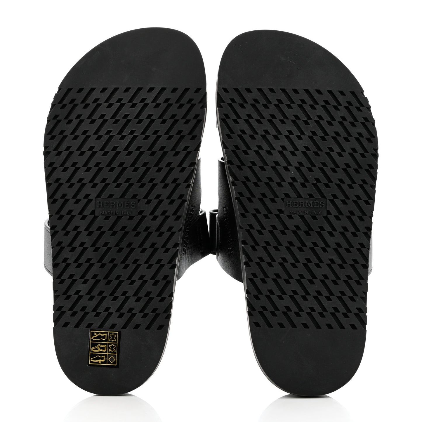 Calfskin Womens Chypre Sandals 36.5 Black