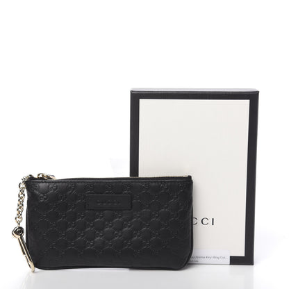 Gucci Microguccissima Key Ring Coin Case Black 8 of 8