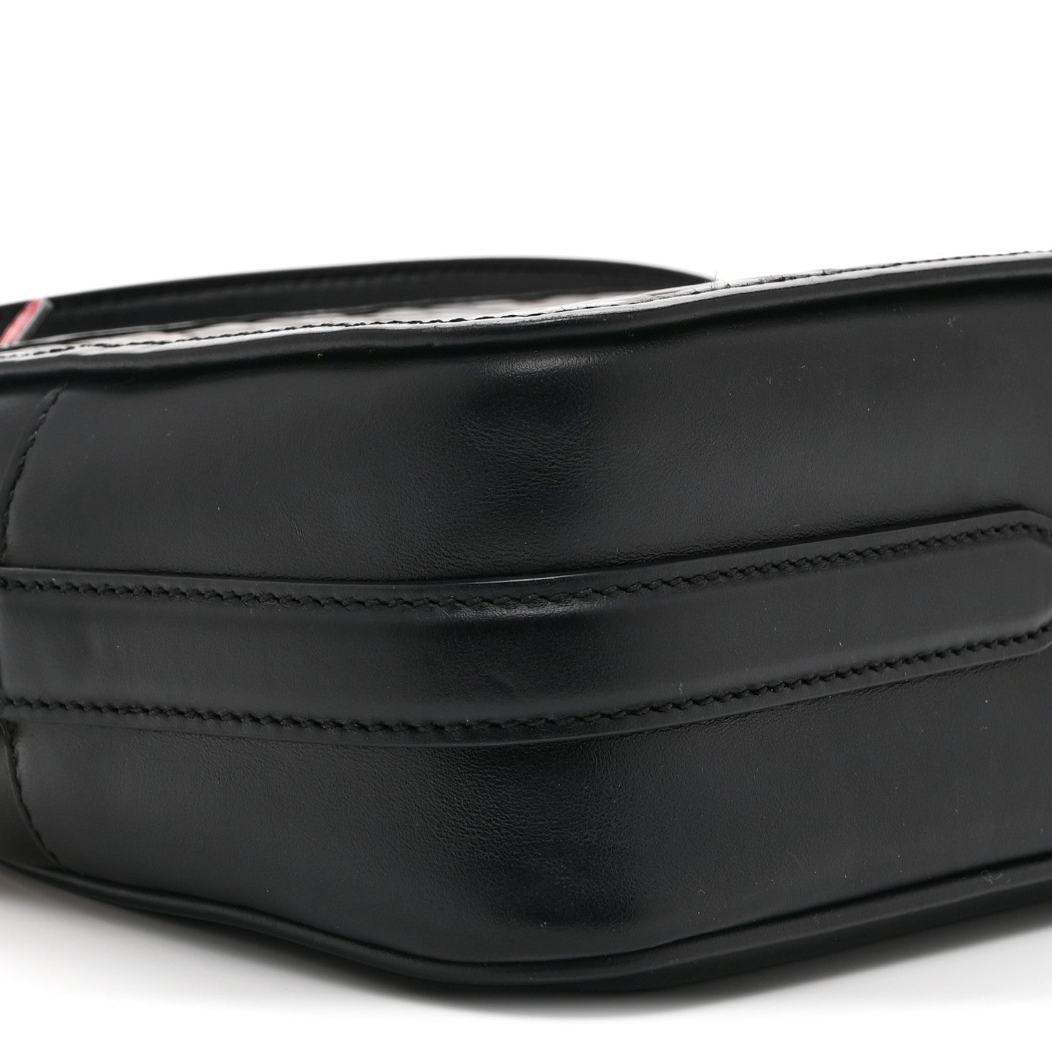 Fendi Vitello Century F is Fendi Bi-Color FF 1974 Embossed Camera Case Maya Black 10 of 11