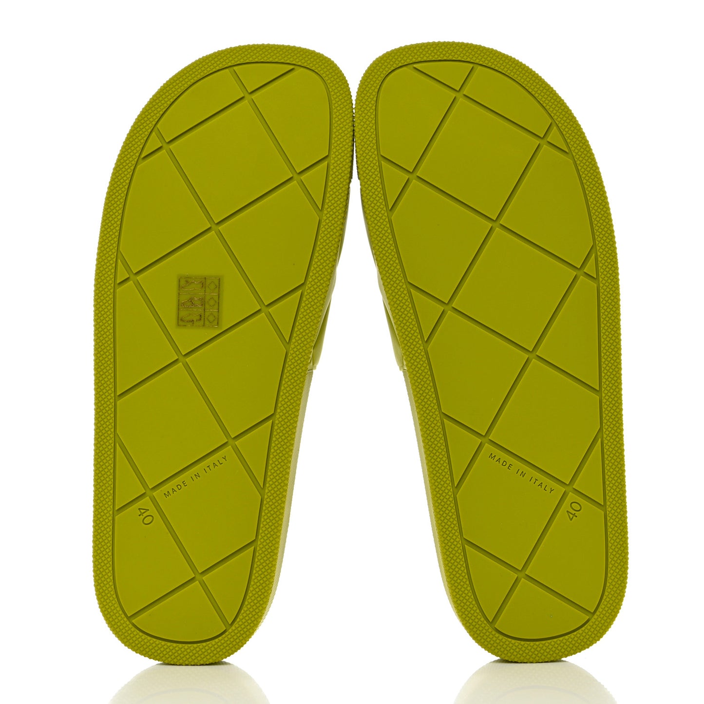 Rubber The Slider Sandals 40 Green