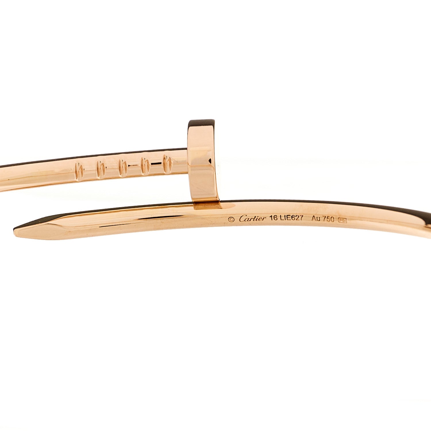 Cartier 18K Pink Gold Small Juste Un Clou Bracelet 16 4 of 5