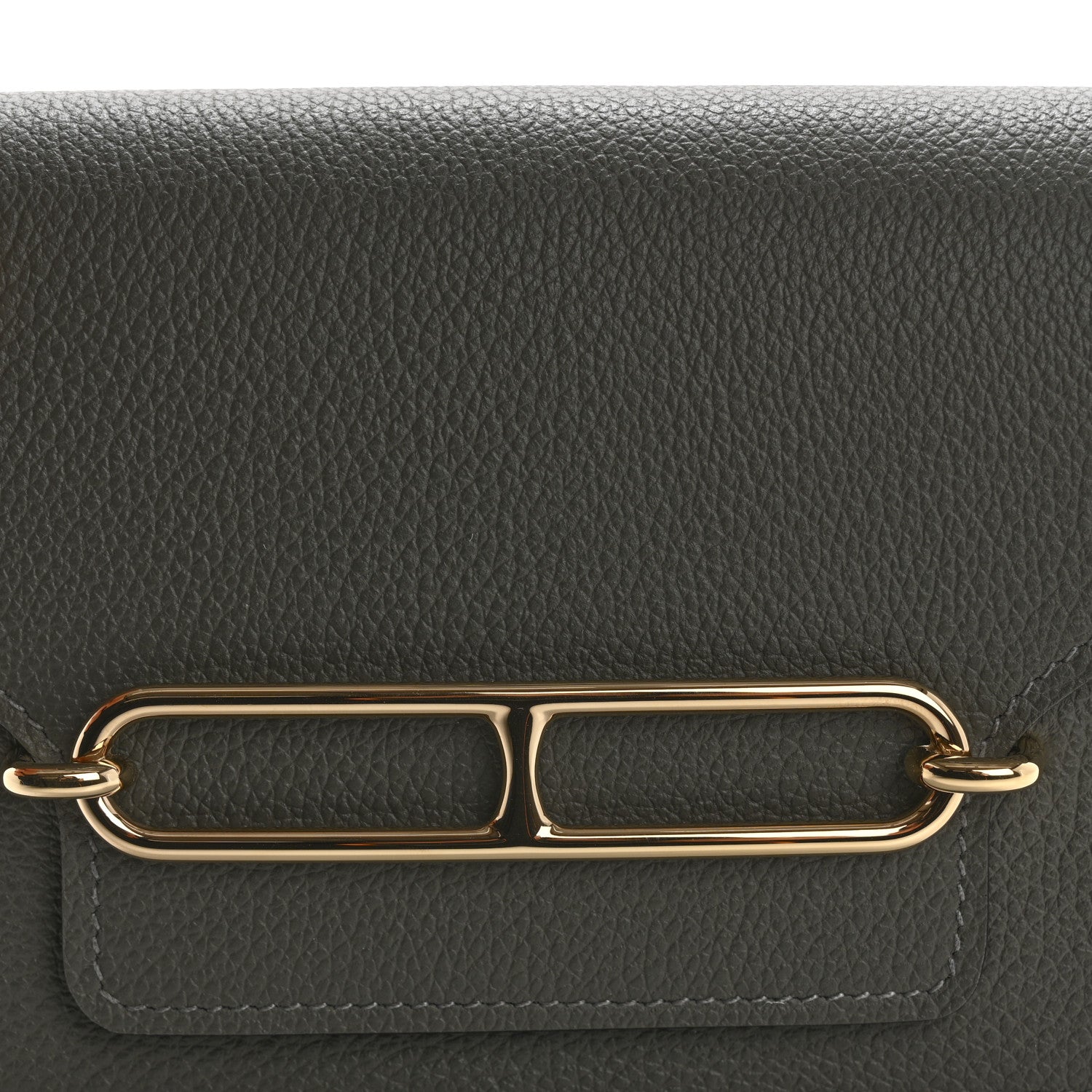 Hermes Evercolor Roulis Slim Wallet Gris Meyer 9 of 10