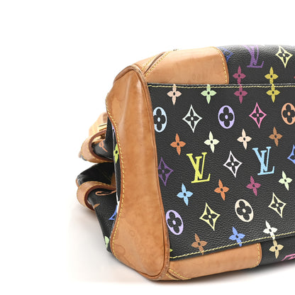 Louis Vuitton Monogram Multicolor Claudia Black 8 of 10