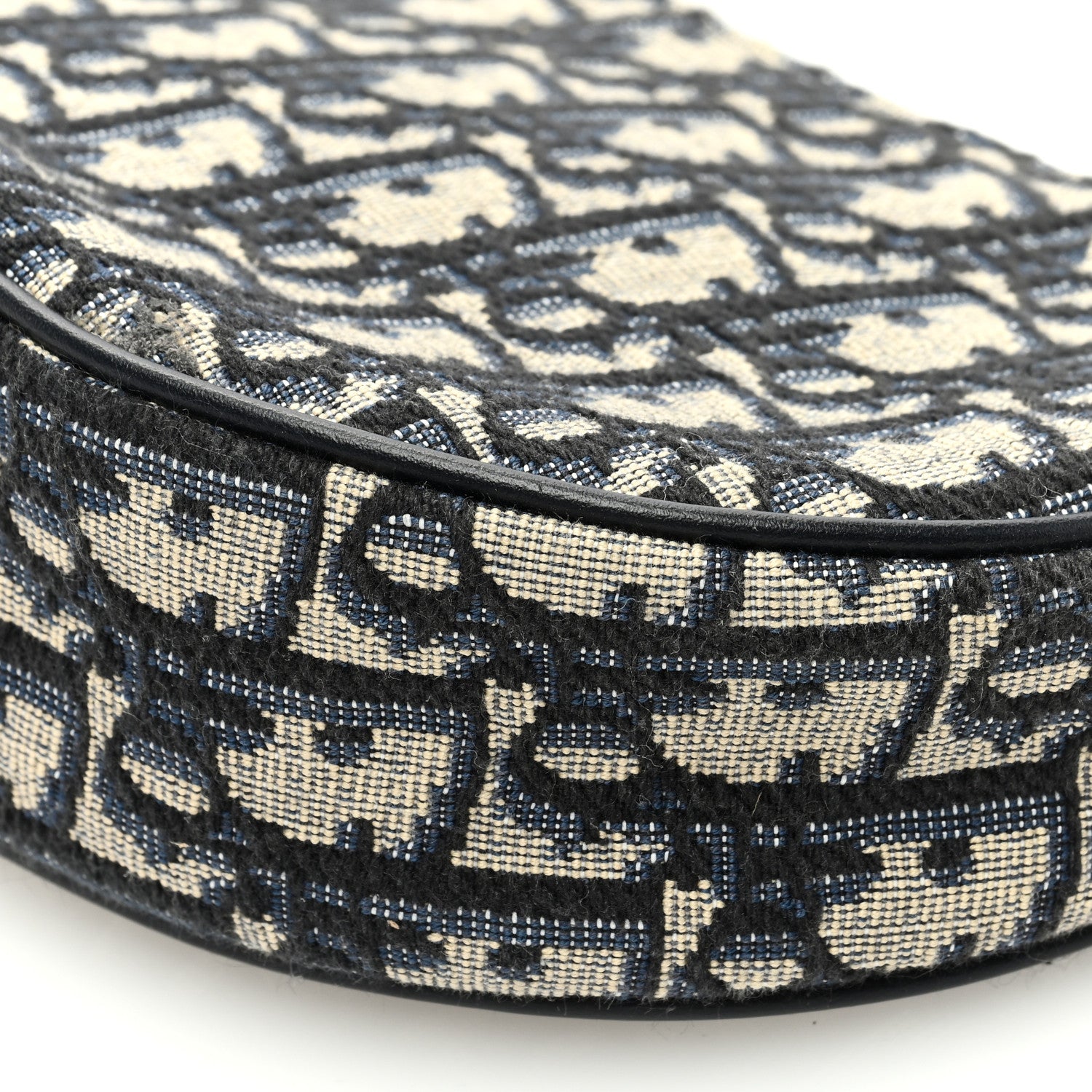 Christian Dior Oblique CD Lounge Bag Blue 9 of 9