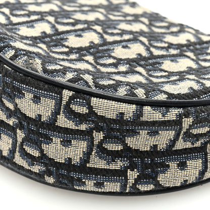 Christian Dior Oblique CD Lounge Bag Blue 9 of 9