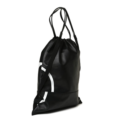 Valentino Garavani Nappa VLogo Drawstring Backpack Black 2 of 8