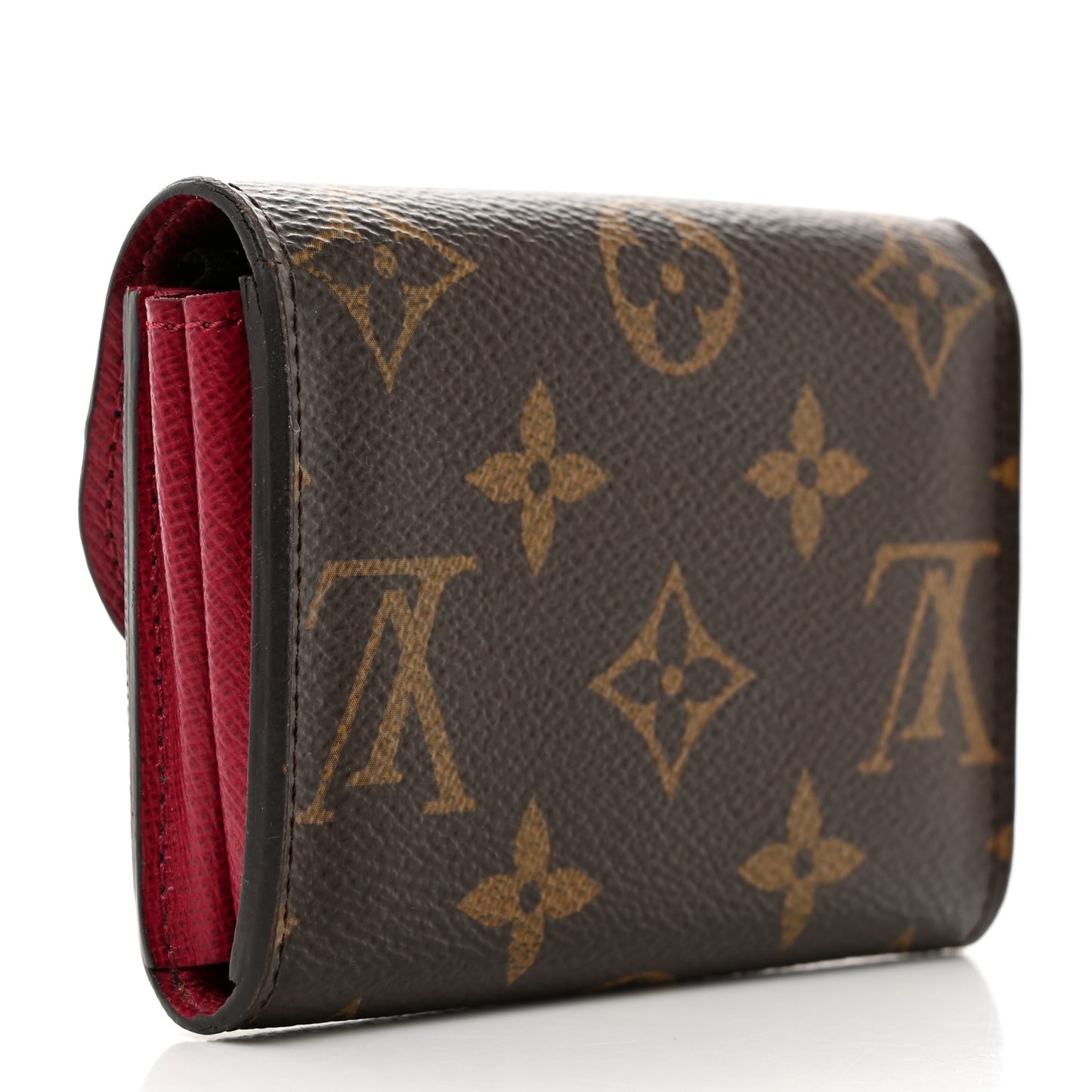 Monogram Rosalie Coin Purse Fuchsia