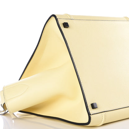 Celine Supple Calfskin Medium Phantom Luggage Light Yellow 7 of 10