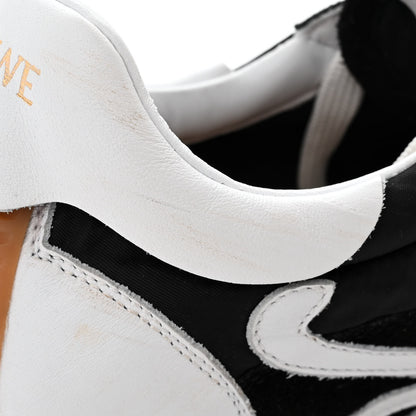 Loewe Nylon Suede Flow Runners Sneakers 40 Black 10 of 12